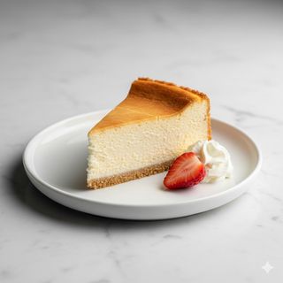 Tarta De Queso Clásica (Porción)