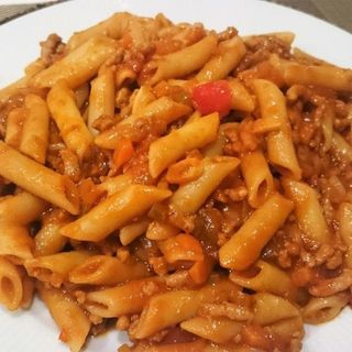  Macarrones con carne