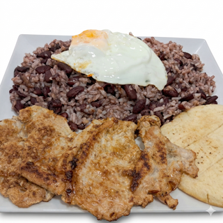 Calentado De Frijoles Con Carne