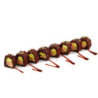173 Uramaki Roll De Arroz Negro Y Atún Cocido (8 Uds.)