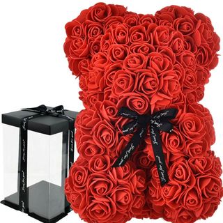 Czerwony Różany Miś 