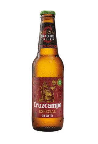Cerveza Cruzcampo Sin Gluten (300 Ml.)