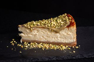 Tarta De Queso Artesanal Con Topping De Pistacho Ibérico (220 G.)