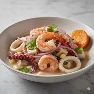 Ceviche Peruano Mixto