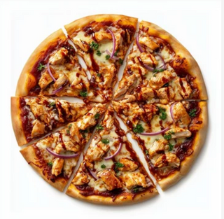 Pizza familiar con barbacoa (30 cm.)