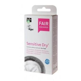 Preservativos Sensitive Dry Fair Squared 10 Un.