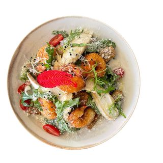 Salade César Poulet Gambas