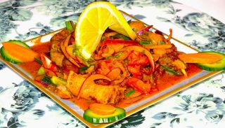 Pork choila