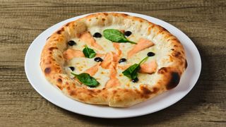  Пицца с семгой