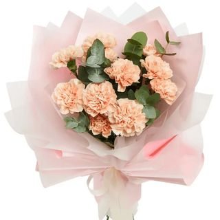 Букет з діантусів Крем Брюле