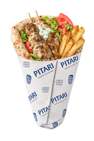 Pita Souvlaki Poulet