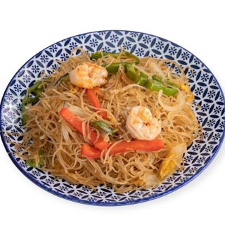 39.- Fideos De Arroz Con Gambas
