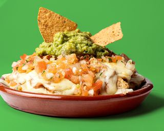 Nachos guacamole