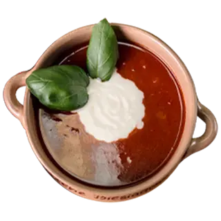 Krem pomidorowy z grzankami