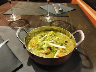 Palak chicken
