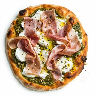 Pizza al pesto normale