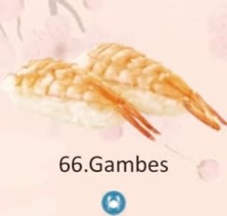 66. Nigiri Gambes (2 Uds.)