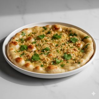 Naan Con Ajo (1 Ud.)