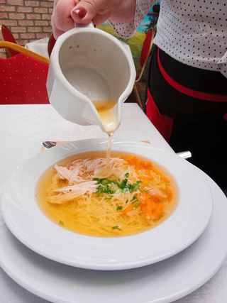 Rosół z pieczonego kurczaka 300ml