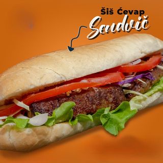 Šiš ćevap sendvič