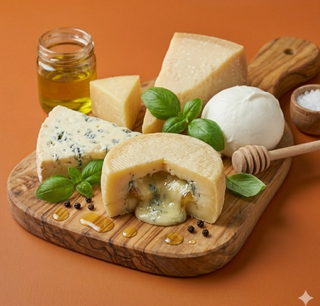 Selezione di formaggi