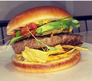 Hamburguesa México DF 200grs 100% Carne black Angus