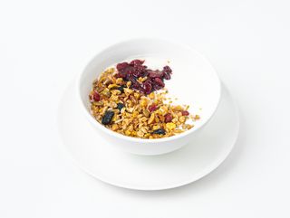 Домашний йогурт с гранолой