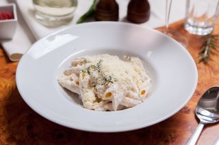 Tagliatelle speck e noci