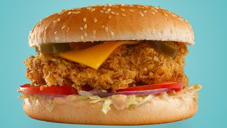 Zinger burger