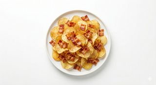 Patatas Tipo Chips Con Bacon