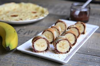crêpe sushi banane