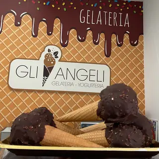 Cono da passeggio gusto nocciola