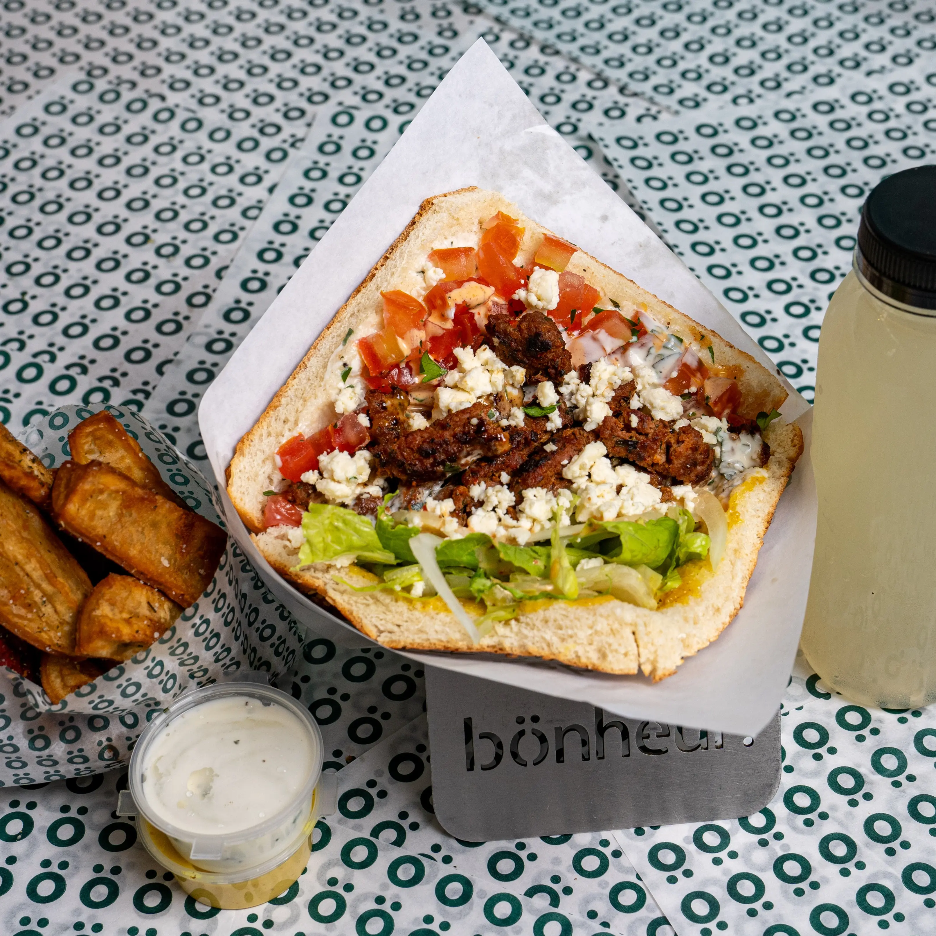 Bönheur - Menu