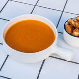 გამომცხვარი პომიდვრის წვნიანი კრემ ყველით