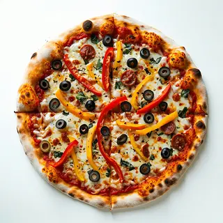 Pizza calabrese