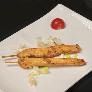 215. Spiedini di pollo