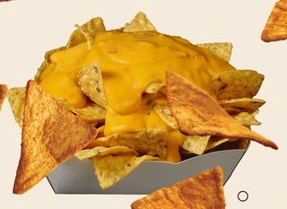 Nachos  com Molho Cheddar Picante