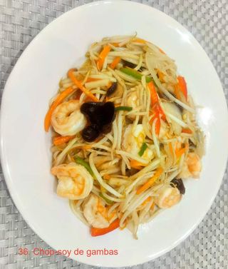 Chop Soy de Gambas