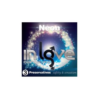 Neon Preservativos Fluorescentes - Caja 3Uds