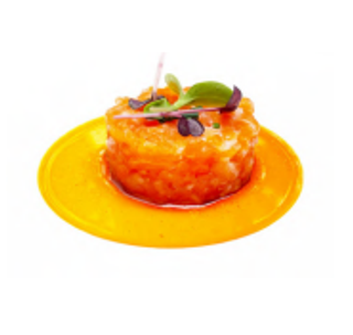 40. Salmon tartar