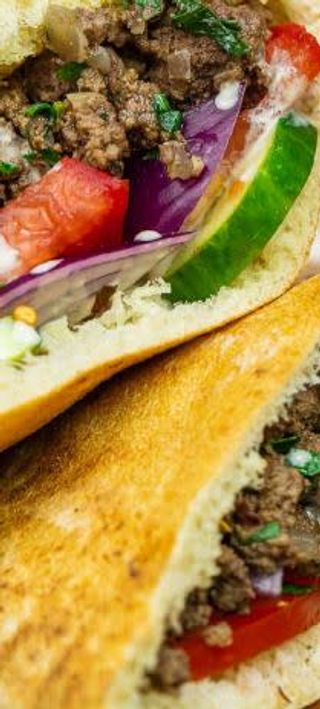 Chilli Beef and Cheese in Pita