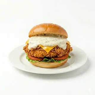Hamburguesa Pollo Crispy