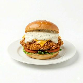 Hamburguesa Pollo Crispy