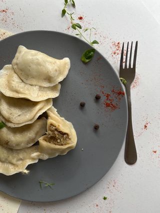 Pierogi z kapustą i grzybami 10szt