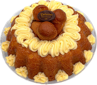 Babà crema chantilly 1 kg (PRODOTTO CONGELATO)