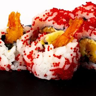 California Langostino Y Tobiko (8 pzs.)