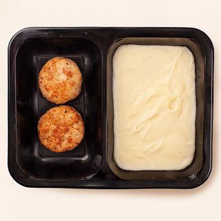 Заморожений ланч з котлетами з індички та пюре