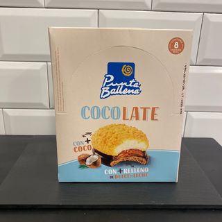 Alfajor COCOLATE de Punta Ballena caja 8 unidades