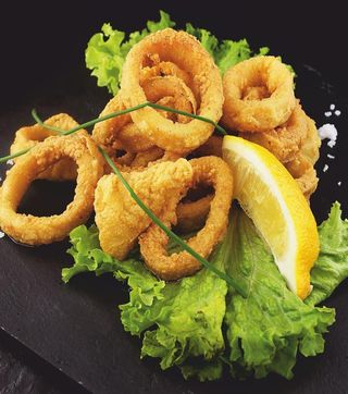 Пържени калмари (250г)