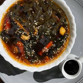 Японський суп з морепродуктами